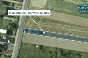 Działka na sprzedaż 1400m2 sieradzki Warta Proboszczowice - zdjęcie 2