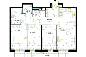 Mieszkanie na sprzedaż 82m2 Warszawa Praga-Południe Drwęcka - zdjęcie 2