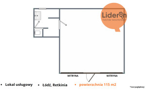 Komercyjne do wynajęcia 115m2 Łódź Polesie Retkinia Armii Krajowej - zdjęcie 2