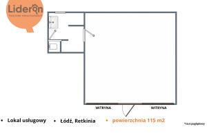 Komercyjne do wynajęcia 115m2 Łódź Polesie Retkinia Armii Krajowej - zdjęcie 2