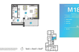 Mieszkanie na sprzedaż 37m2 Łódź Polesie Romualda Mielczarskiego - zdjęcie 2