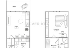 Dom na sprzedaż 65m2 Łódź Bałuty Julianów-Marysin-Rogi Kwarcowa - zdjęcie 1