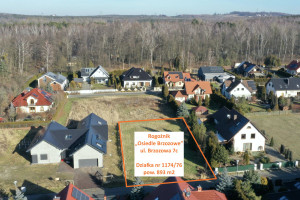 Działka na sprzedaż 893m2 będziński Bobrowniki Rogoźnik Brzozowa - zdjęcie 2