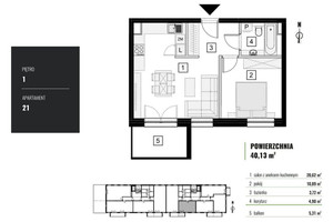 Mieszkanie na sprzedaż 41m2 Łódź Widzew Stoki Pomorska - zdjęcie 2