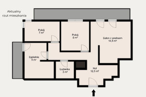 Mieszkanie na sprzedaż 55m2 Lublin Rury Rury Pielgrzymia - zdjęcie 3