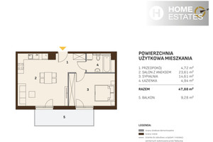 Mieszkanie na sprzedaż 48m2 Kraków Krowodrza Josepha Conrada - zdjęcie 1