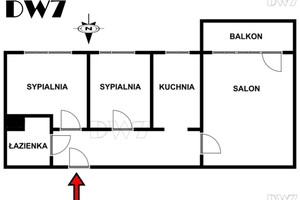 Mieszkanie na sprzedaż 53m2 Kraków Czyżyny Czyżyny Stare Osiedle Dywizjonu 303 - zdjęcie 1