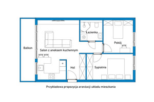 Mieszkanie na sprzedaż 60m2 Warszawa Ursynów Ursynów Północny Jana Miklaszewskiego - zdjęcie 3