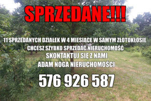 Działka na sprzedaż 900m2 piaseczyński Piaseczno Złotokłos - zdjęcie 1