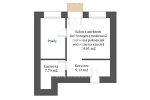 Mieszkanie na sprzedaż 52m2 wejherowski Rumia Dębogórska - zdjęcie 3