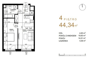 Mieszkanie na sprzedaż 45m2 Lublin Śródmieście - zdjęcie 2