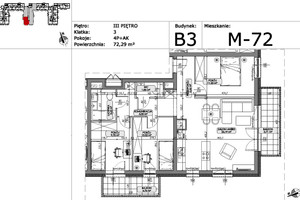 Mieszkanie na sprzedaż 73m2 Lublin Ponikwoda - zdjęcie 2