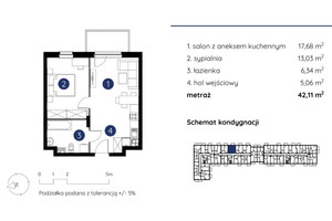 Mieszkanie na sprzedaż 43m2 Lublin Ponikwoda Bazylianówka - zdjęcie 2