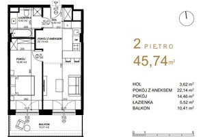 Mieszkanie na sprzedaż 46m2 Lublin Śródmieście - zdjęcie 2