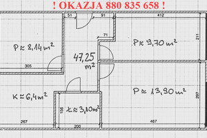 Mieszkanie na sprzedaż 48m2 Wrocław Stare Miasto Szczepin Lubińska - zdjęcie 3