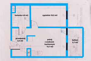 Mieszkanie na sprzedaż 36m2 Kraków Dębniki Os. Ruczaj Chmieleniec - zdjęcie 1