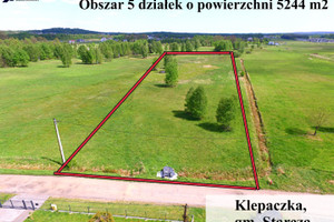 Działka na sprzedaż 5244m2 częstochowski Starcza Klepaczka - zdjęcie 1