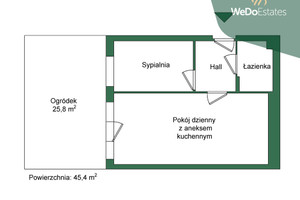 Mieszkanie na sprzedaż 46m2 Warszawa Białołęka Skarbka z Gór - zdjęcie 2