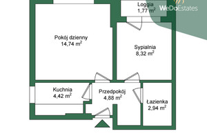 Mieszkanie na sprzedaż 36m2 Warszawa Śródmieście Twarda - zdjęcie 3