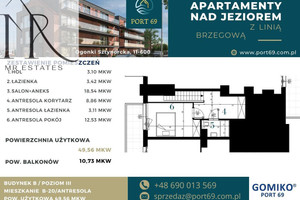 Mieszkanie na sprzedaż 50m2 węgorzewski Węgorzewo Ogonki Sztynorcka - zdjęcie 3