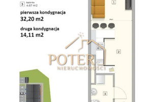 Mieszkanie na sprzedaż 47m2 Wrocław Krzyki Jagodno Brochowska - zdjęcie 1