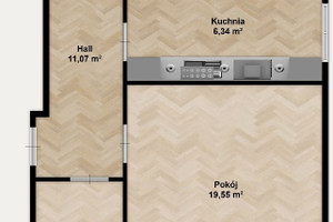 Mieszkanie na sprzedaż 60m2 Warszawa Praga-Południe Gocław Stanisława Rogalskiego - zdjęcie 3