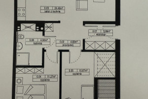 Mieszkanie na sprzedaż 61m2 wrocławski Długołęka Kiełczów Polna - zdjęcie 3