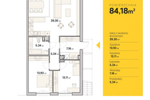 Mieszkanie na sprzedaż 85m2 wrocławski Kąty Wrocławskie Mokronos Dolny - zdjęcie 2