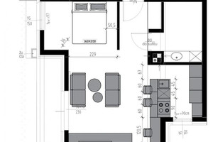 Mieszkanie na sprzedaż 41m2 Kraków Bronowice Sosnowiecka - zdjęcie 2