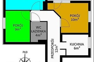 Mieszkanie na sprzedaż 55m2 Kraków Podgórze Duchackie Kurdwanów Wysłouchów - zdjęcie 3