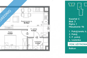 Mieszkanie na sprzedaż 40m2 Kraków Prądnik Biały Os. Prądnik Biały - zdjęcie 2