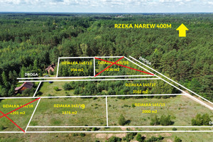 Działka na sprzedaż 1000m2 ostrołęcki Goworowo Dzbądzek - zdjęcie 2