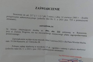 Działka na sprzedaż 4100m2 Rzeszów Przybyszówka Sloneczny stok - zdjęcie 1