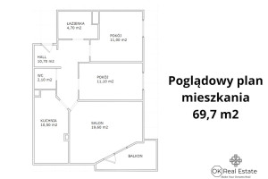 Mieszkanie na sprzedaż 70m2 Warszawa Ochota Włodarzewska - zdjęcie 2