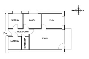 Mieszkanie na sprzedaż 48m2 Łódź Górna - zdjęcie 1