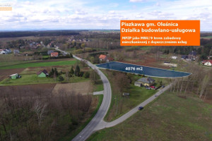 Działka na sprzedaż 4076m2 oleśnicki Oleśnica Piszkawa - zdjęcie 1