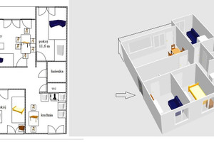 Mieszkanie na sprzedaż 80m2 Wrocław Fabryczna Leśnica - zdjęcie 1