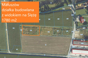 Działka na sprzedaż 1780m2 wrocławski Kobierzyce Małuszów Jagodowa - zdjęcie 2