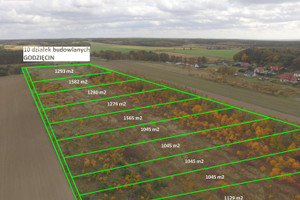 Działka na sprzedaż 1129m2 wołowski Brzeg Dolny Godzięcin - zdjęcie 1