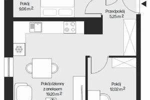 Mieszkanie na sprzedaż 50m2 Kraków Nowa Huta - zdjęcie 3