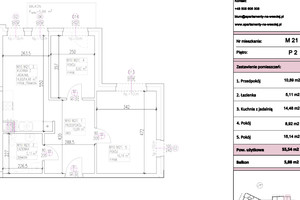 Mieszkanie na sprzedaż 56m2 pruszkowski Pruszków - zdjęcie 2