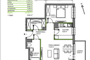 Mieszkanie na sprzedaż 54m2 Warszawa Włochy Raków - zdjęcie 2