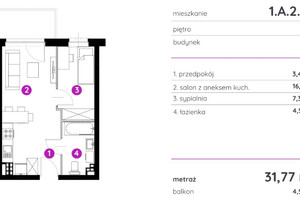 Mieszkanie na sprzedaż 32m2 Gdynia Chwarzno-Wiczlino - zdjęcie 3