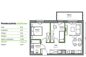 Mieszkanie na sprzedaż 50m2 Warszawa Targówek Bródno - zdjęcie 2