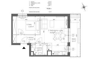 Mieszkanie na sprzedaż 41m2 Warszawa Bemowo Chrzanów - zdjęcie 2