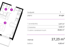 Mieszkanie na sprzedaż 28m2 Gdańsk Siedlce - zdjęcie 3