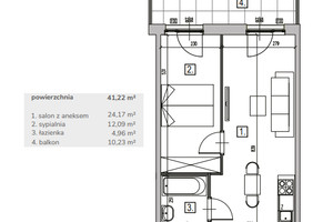 Mieszkanie na sprzedaż 41m2 Warszawa Włochy Raków - zdjęcie 2