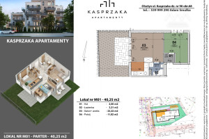 Mieszkanie na sprzedaż 41m2 Olsztyn Marcina Kasprzaka - zdjęcie 1