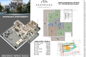 Mieszkanie na sprzedaż 95m2 Olsztyn Marcina Kasprzaka - zdjęcie 2