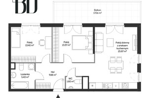 Mieszkanie na sprzedaż 70m2 Warszawa Mokotów Ksawerów - zdjęcie 3